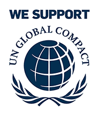 WE SUPPORT UN GLOBAL COMPACT LOGO