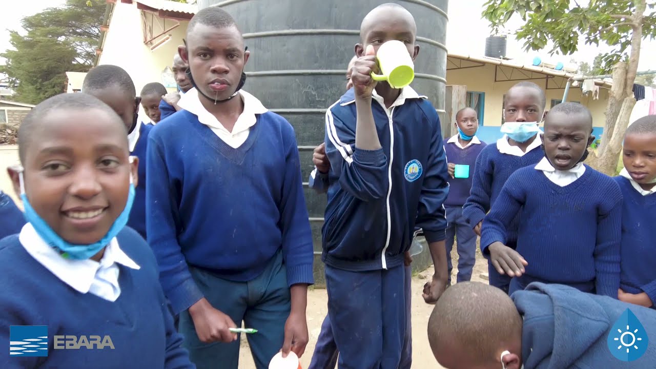 YouTube動画：The Waterkiosk® Project in Machakos, Kenya supported by Ebara Pumps Europe