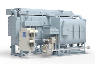 Absorption chiller/hot water machine