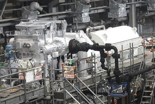 Elliott refrigerant compressor installed in an MTO (methanol to olefin) plant in China
